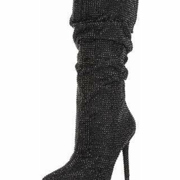 slouch pointed toe boots